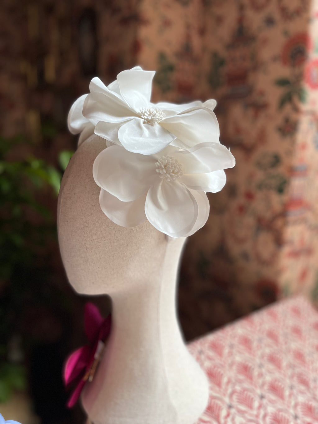 Headband COSMOS - Blanc Nacre