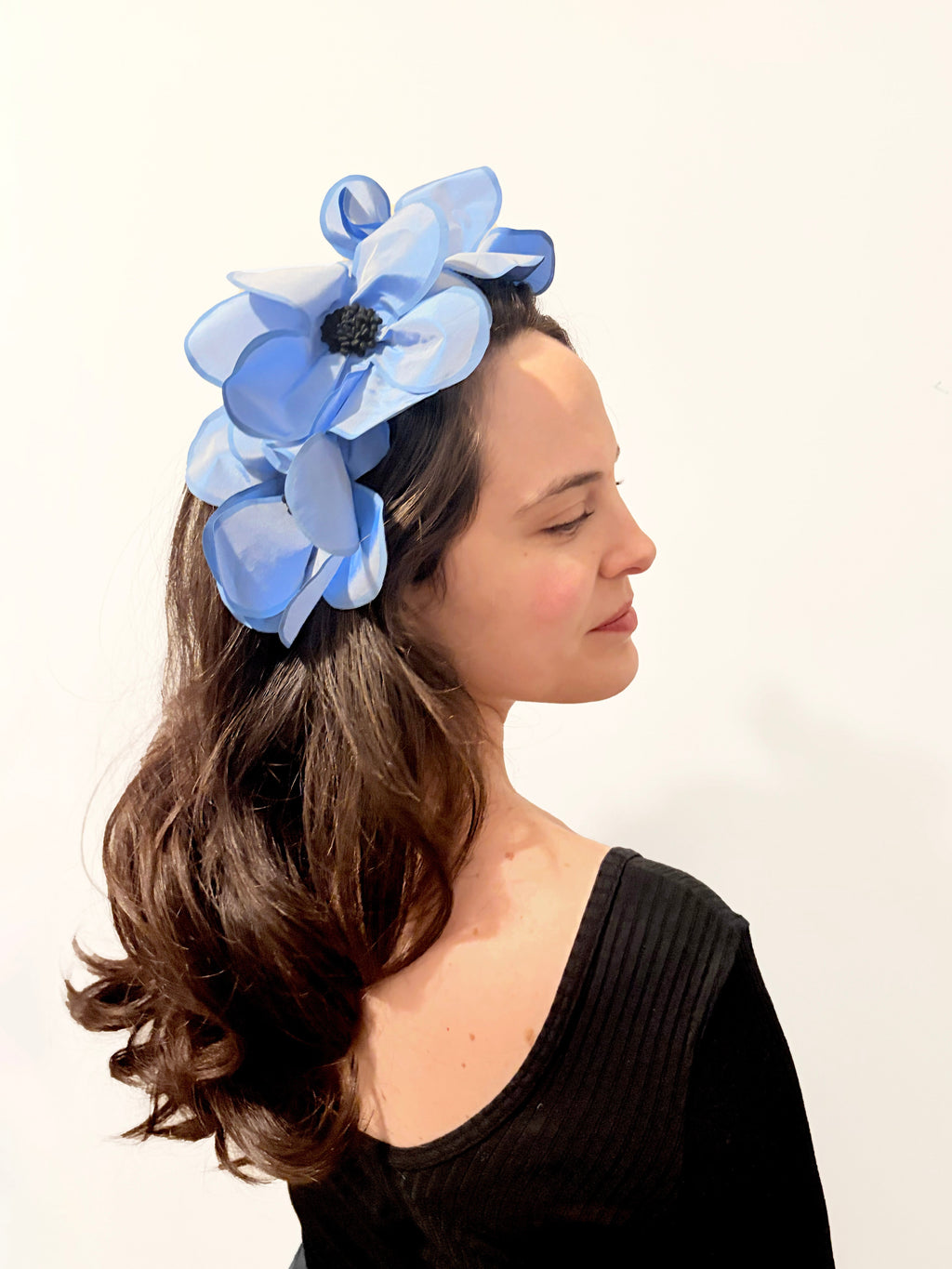Headband COSMOS — Bleu Ciel