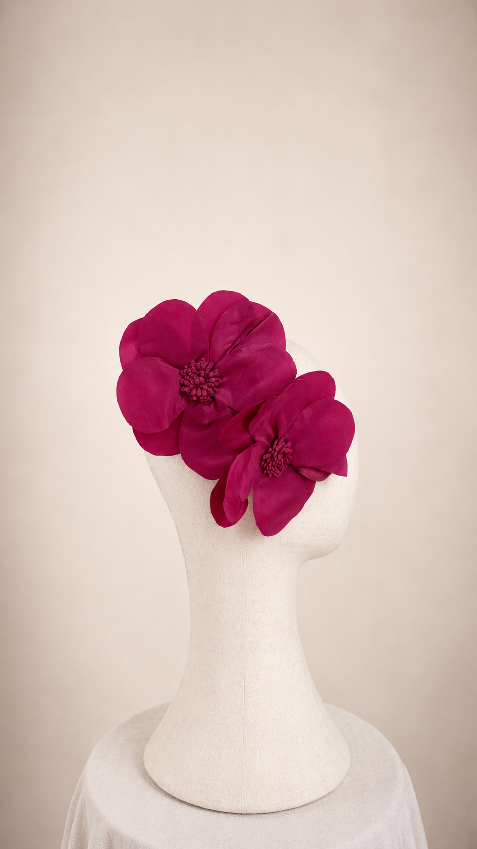 Fleur en soie ADONIS - Rose Fuchsia