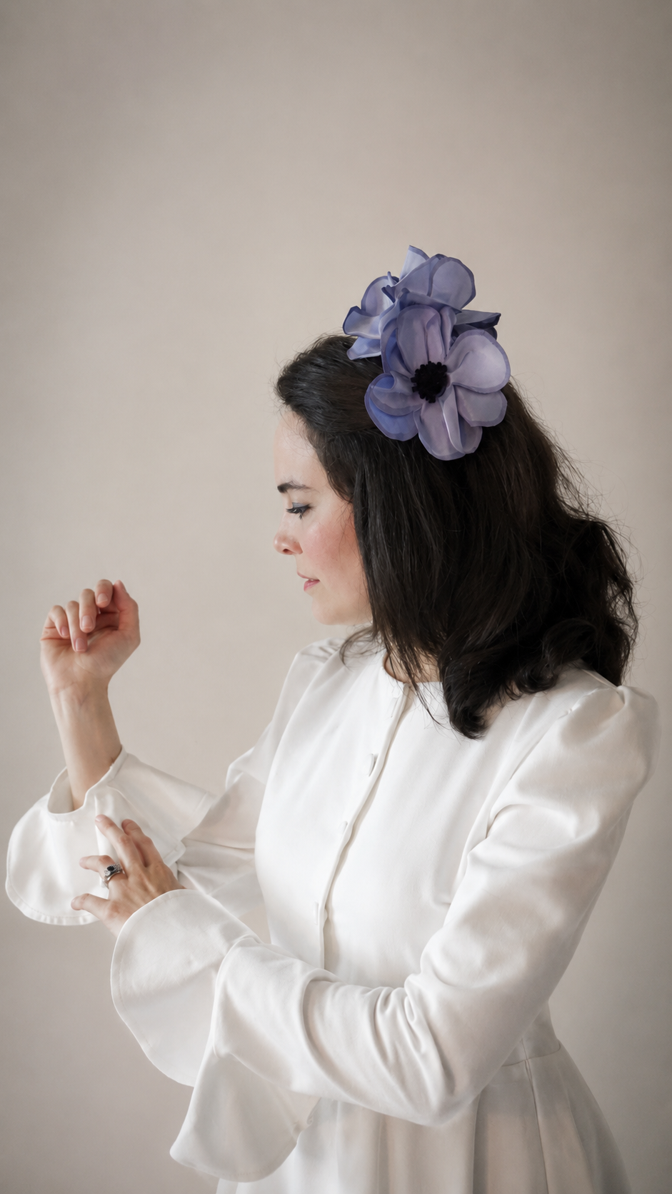 Headband COSMOS - Parme Brume