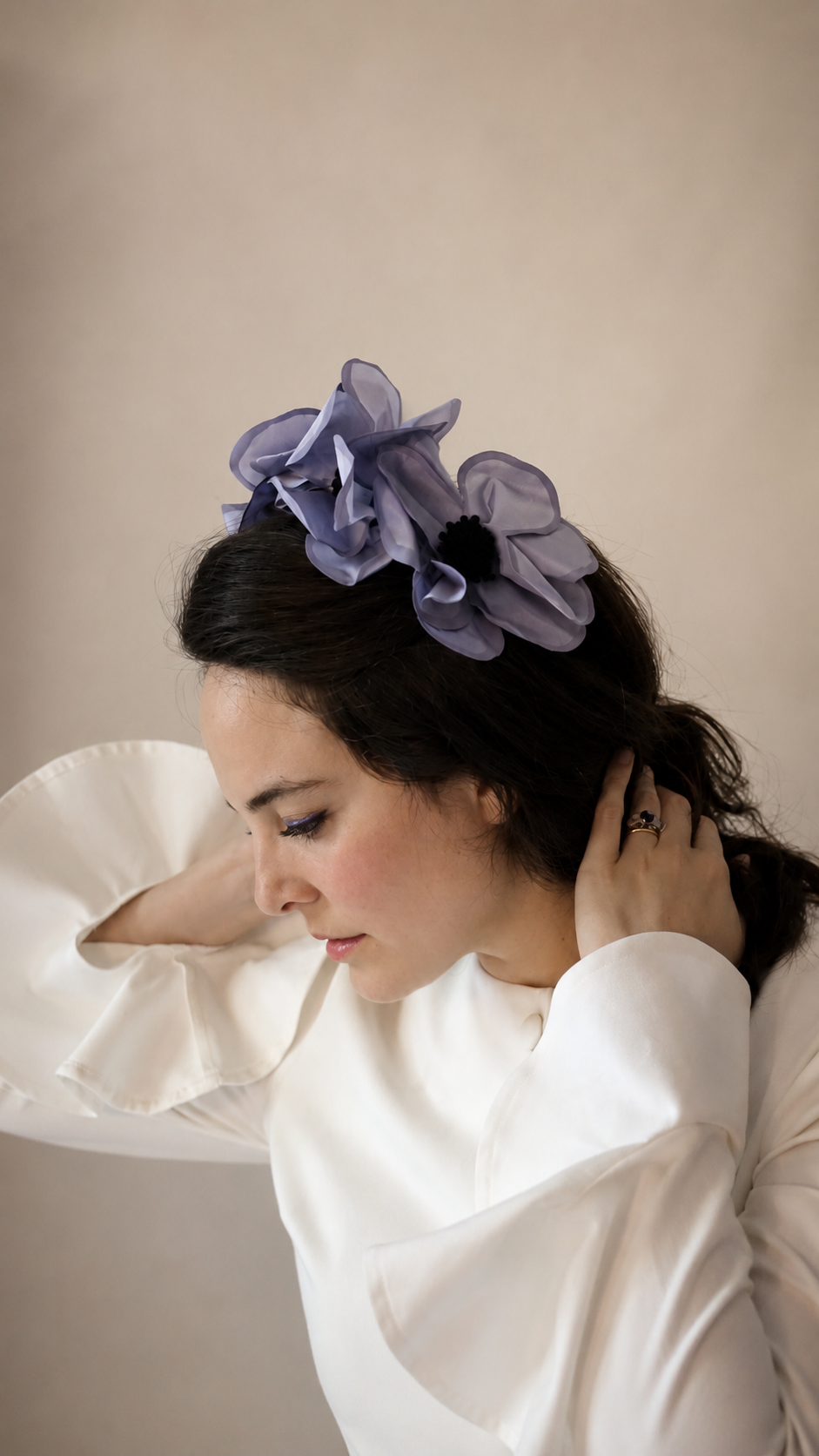 Headband COSMOS - Parme Brume