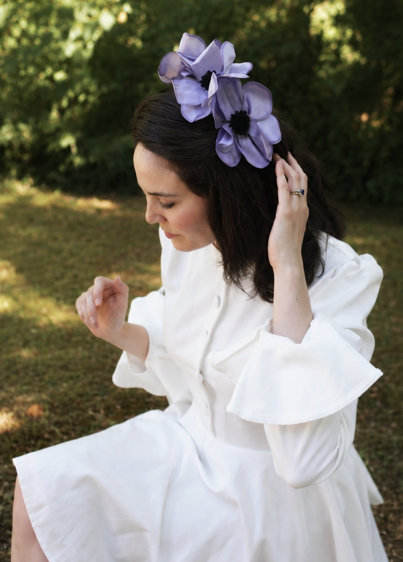 Headband COSMOS - Parme Brume